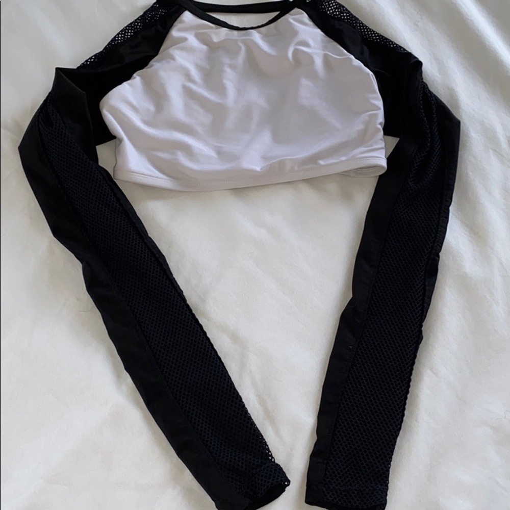 Forever21 athletic crop top